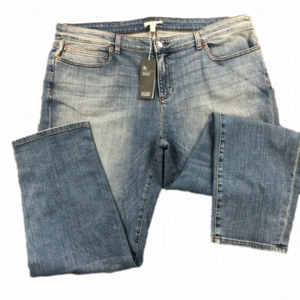 Nwt Eileen Fisher Petite High Rise Cropped Stretch Jeans